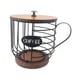 thumbnail image 4 of Coffee Pod Holder Organizador Taza Cápsula De Café Cesta De Almacenamiento Para La Familia Negro, 4 of 5