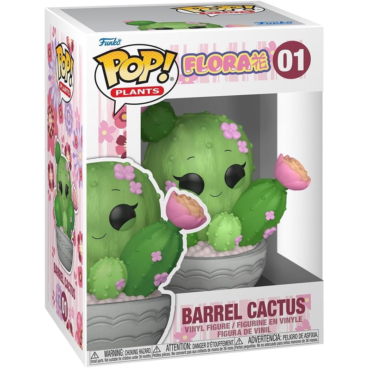 Figura Funko Pop Plants Flora Barrel Cactus 9,5cm Vinilo