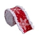 thumbnail image 2 of Rollos De Cinta Decorativa Navideña Roja DIY Para árbol De Navidad, Manualidades Hechas A Mano, Estilo A, 2 of 5