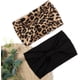 thumbnail image 5 of Diademas para mujer de 18 cm extra anchas, antideslizantes, estilo bohemio, con nudos, para entrenamiento, yoga, turbante de leopardo, accesorios africanos para el cabello (color H), 5 of 6