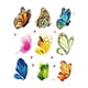 thumbnail image 1 of Adhesivo De Pared De Mariposa, Póster De Pared Para Sala De Estar, Guardería, Sala De Juegos Y Baño, 1 of 5