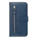 thumbnail image 4 of Funda con Cremallera para iPhone SE 2020/8/7, Carcasa Cartera de Cuero PU con Soporte y Tarjetero, 4 of 6
