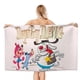 thumbnail image 1 of Deputy Dawg Toalla de playa de secado rápido con diseño temático, regalo para mujeres y niñas, ideal para cumpleaños, fans, amantes de la música, uso en la playa o al aire libre, 78 × 180 cm, 1 of 6