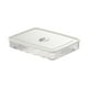 thumbnail image 4 of Caja de almacenamiento de huevos para refrigerador, contenedor de huevos con tapa, reutilizable, con capacidad para 24 huevos, organizador de huevos, Blanco, 4 of 5