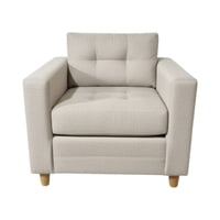 Diseños Valestrini - Poltrona Suecia Lino Beige