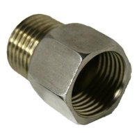 Genérica - Adaptador Llave Niple Macho Hermbra Conector He 1/2 - Hi 1/2