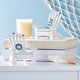 thumbnail image 3 of Set de 4 minisillas de playa Juvale Nautical Home Decor, 10 cm, 3 of 9