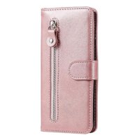 Gangxun - Funda Con Cremallera Para Samsung Galaxy A12 5G, Carcasa Cartera De Cuero Pu Con Soporte Y Tarjetero