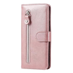 Gangxun - Funda Con Cremallera Para Samsung Galaxy A12 5G, Carcasa Cartera De Cuero Pu Con Soporte Y Tarjetero
