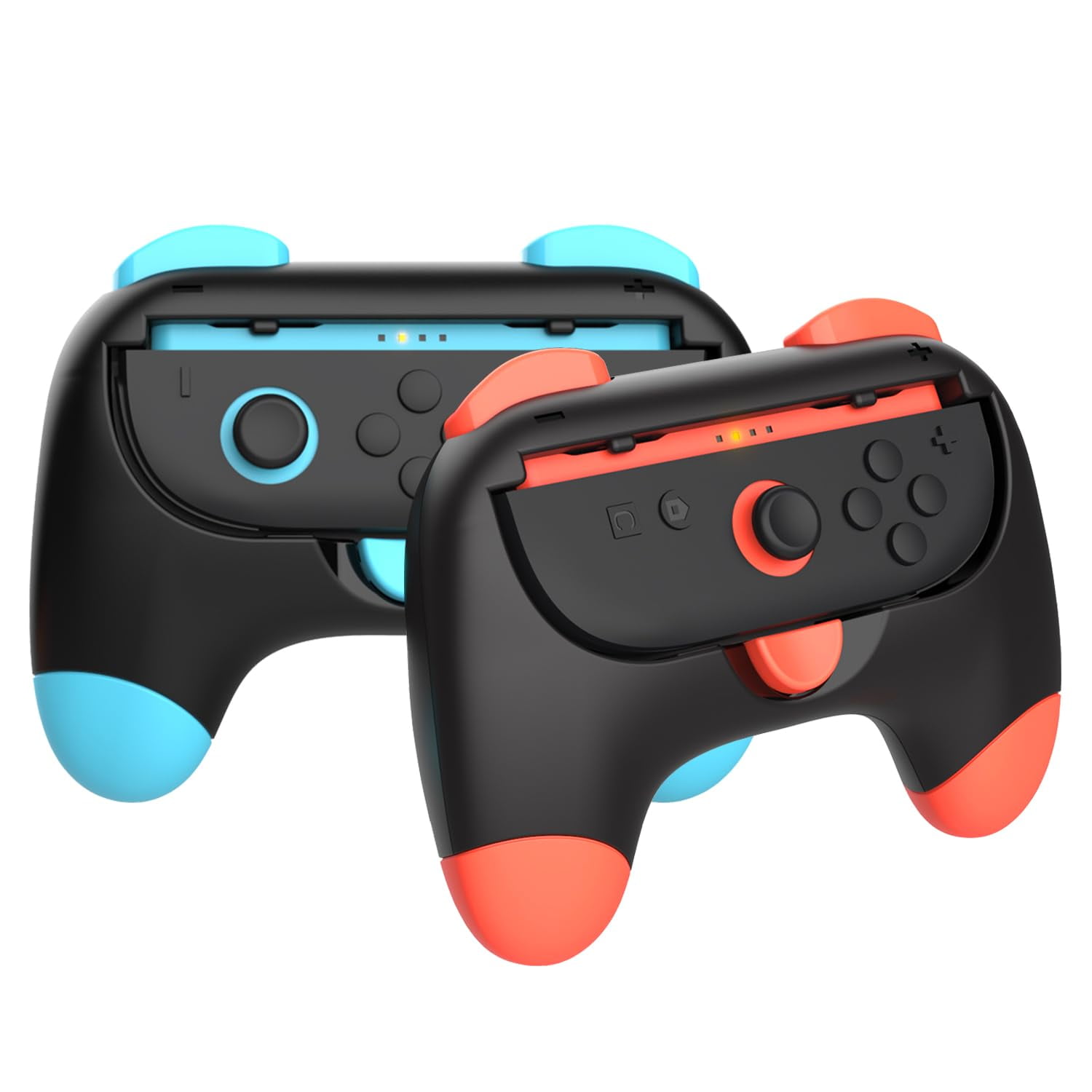 Genérico - Kit De 2 Agarre De Controladores Para Nintendo Switch 2, Material Abs Suave, Agarre Ergonómico Y Carcasa Resistente A Rasguños