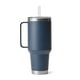 thumbnail image 2 of Vaso YETI Rambler de 1,25 L con asa y tapa con pajita, color azul marino, 2 of 3