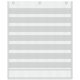 thumbnail image 1 of Calendario Yoink de 48 bolsillos blanco para aula, 1 of 7