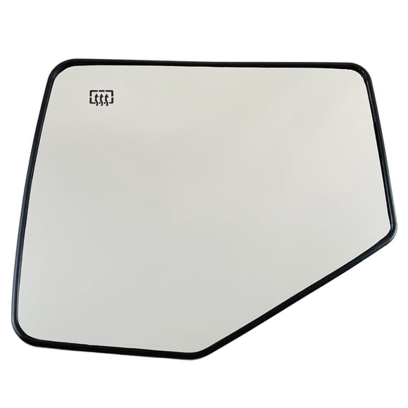 Cristal de espejo calefactable del lado del conductor compatible con Ford Explorer 2006-2010, Mercury Mountaineer, cristal de espejo calefactable izquierdo para Sport Trac
