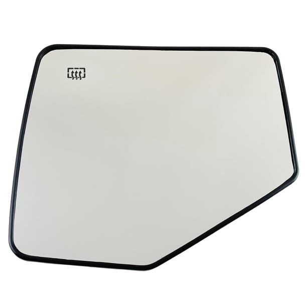 Cristal de espejo calefactable del lado del conductor compatible con Ford Explorer 2006-2010, Mercury Mountaineer, cristal de espejo calefactable izquierdo para Sport Trac