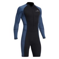 Magideal - Traje De Neopreno De 1,5 Mm Para Hombre, Traje De Buceo, Traje De Neopreno Cálido, Traje De Neopreno Para Kayak Y Natación. Sg