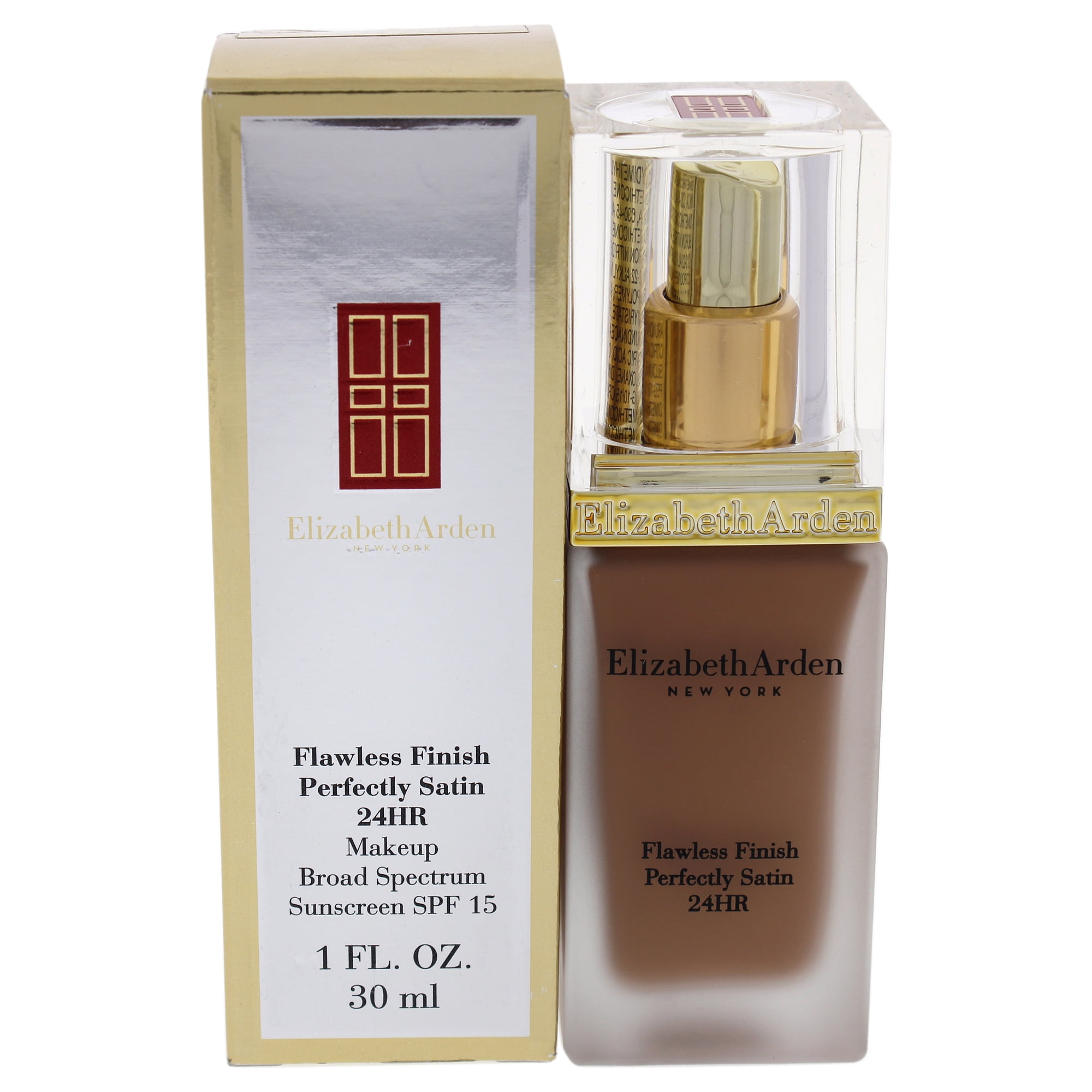Elizabeth Arden - Acabado Impecable Maquillaje Perfectamente Satinado 24 Horas Spf 15 - 14 Caramelo De Para Mujeres - Base De 1 Oz