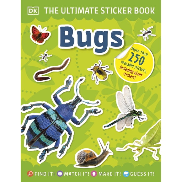 Libro de stickers DK Los insectos definitivos