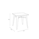 thumbnail image 5 of Mesa Comedor Tolix Madera 70x70x75cm, 5 of 5