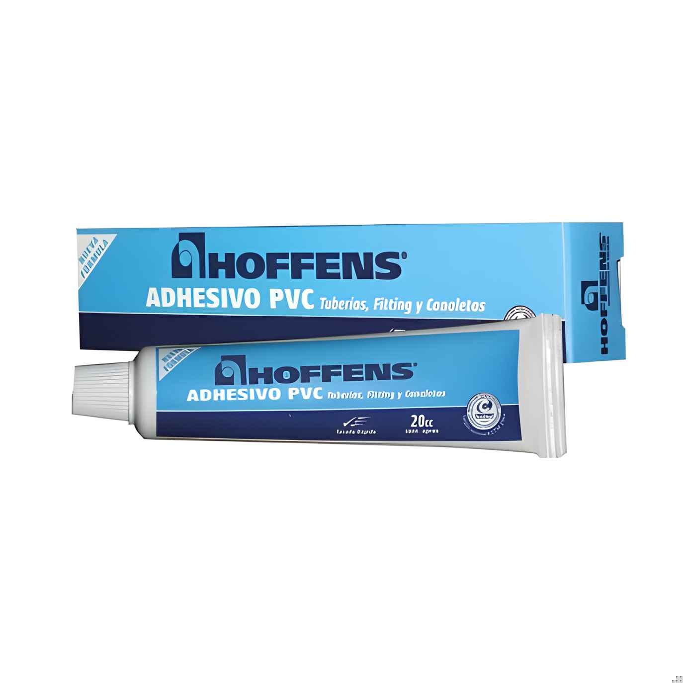 Adhesivo Pvc Secado Rápido Pomo 20Cc - Hoffens