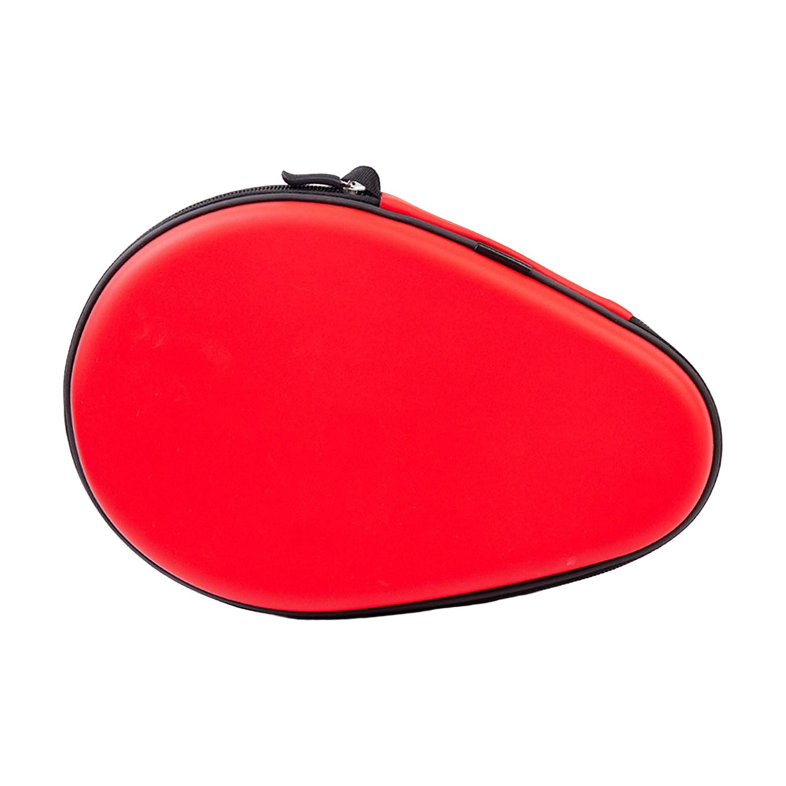 Magideal - Estuche Portátil Para Raqueta De Tenis De Mesa Durable Impermeable Ligero Pong Paddle Bag Protector De Tenis De Mesa Para Viajes De Competición , Rojo