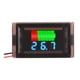 thumbnail image 4 of Voltajes De La Batería Voltajes Indicadores Medidor LED Evaluador Impermeable Digital Digital, 4 of 5