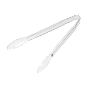 Magideal - Pinzas De Cocina, Pinzas Para Servir Barbacoa, Plato Frío Acrílico, Pinzas Transparentes Para Buffet, Pinzas Para Asar, Freír, Carne Frita, Pinza Para 30 Centimetros