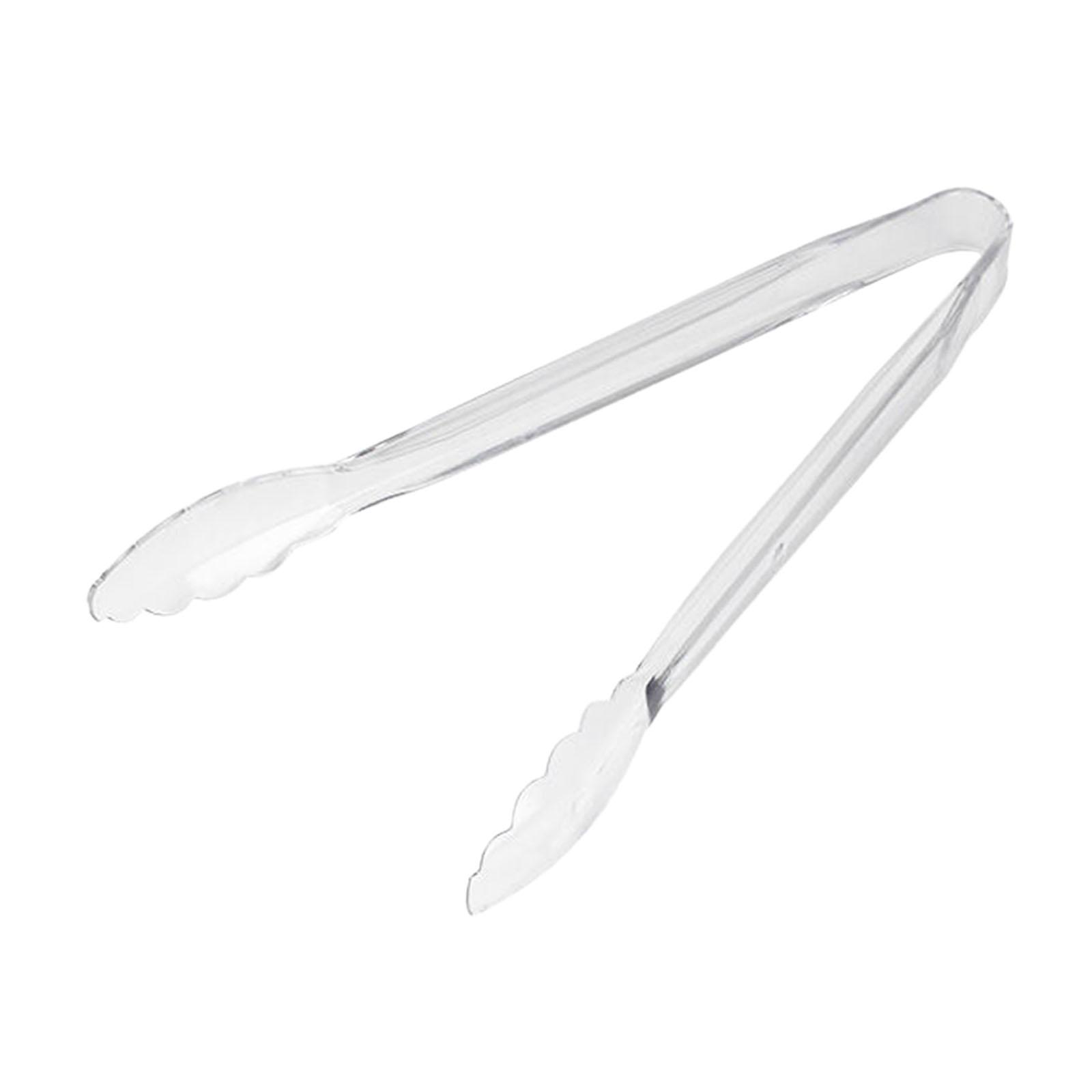 Magideal - Pinzas De Cocina, Pinzas Para Servir Barbacoa, Plato Frío Acrílico, Pinzas Transparentes Para Buffet, Pinzas Para Asar, Freír, Carne Frita, Pinza Para 30 Centimetros