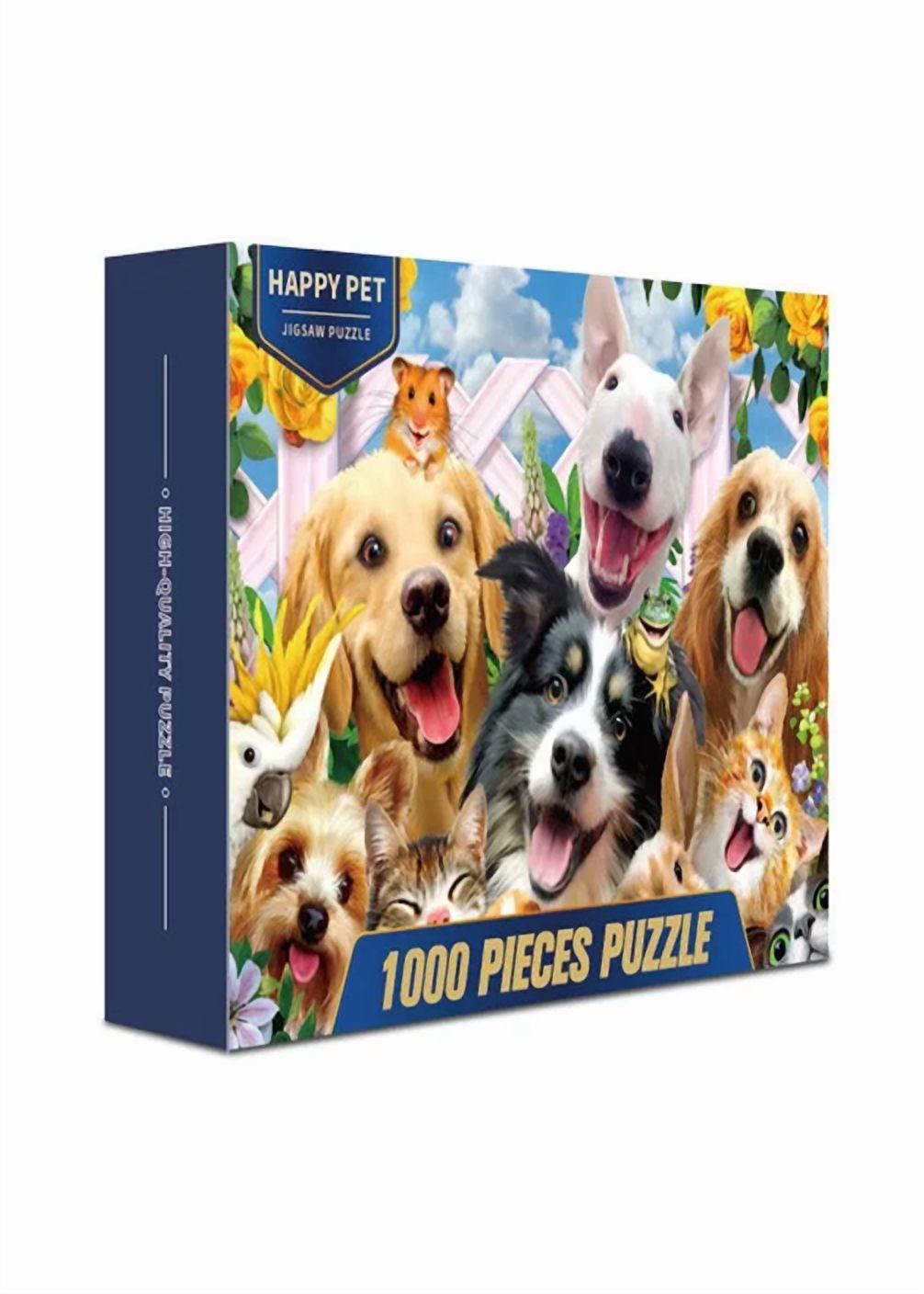 Genérico - Rompecabezas , X Lindos Perros Multicolor