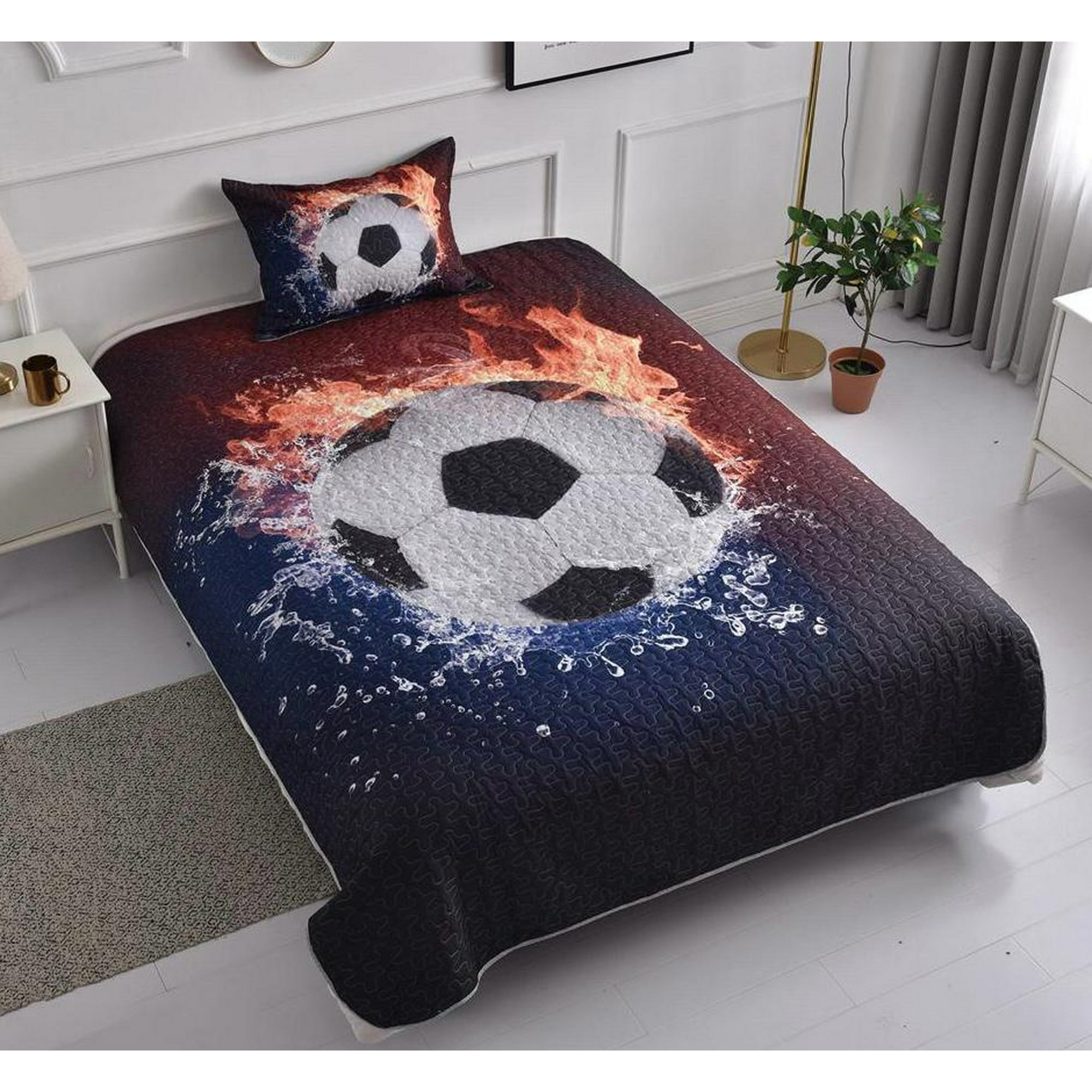 Todo Hogar Santiago De Chile - Cubrecama De Microfibra Estampado 1.5p - 21