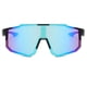 thumbnail image 1 of POLASUP GAFAS LENTES DE SOL Gafas de sol deportivas con lentes espejados azules y montura negra con detalles azules. Diseño aerodinámico, protección UV 400. Perfectas para ciclismo, 1 of 9