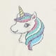thumbnail image 3 of Polera Manga Corta Niña Lentejuelas Blanco Unicornio, 3 of 7