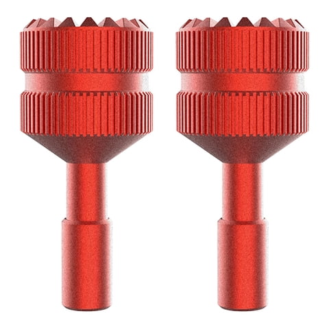Magideal - 2X Extensión Del Mando , Mando Thumb Rocker Para Piezas De Repuesto , Rojo