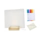 thumbnail image 4 of Tablero De Borrado De Secado Acrílico Luz Led Brillante Para La Oficina De La Oficina De Gabinetes De Tv Estilo C, 4 of 5