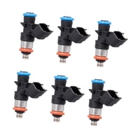 Magideal - 6 Piezas De Inyectores De Combustible Para Motor De Automóvil 4627794Aa Para Jeep Cherokee 3.2 L V6