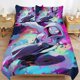 thumbnail image 1 of Into The Spider-Verse Bedding Sets Ultra Soft Skin-Friendly Duvet Cover 3 Piece, Cute Comforter Cover Bed Set for Boys Girls Kids, 1 of 5