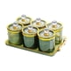 thumbnail image 1 of Plato Para Servir Bocadillos De Frutas Secas, Plato De Aperitivo Para Cocina, Hogar, Comedor, Verde, 6 Rejillas, 1 of 3