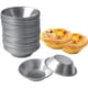 thumbnail image 1 of Xiao Hua Paquete de 24 Molde para Tarta de Huevo Molde para Pastel Tarta Molde para Postre Bandeja para Hornear Lata Utensilios para Hornear Muffins Cupcakes Pastel Galletas Molde Herramientas para, 1 of 4