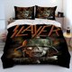 thumbnail image 1 of Slayer Heavy Metal Band Music Comforter Bedding Set,Duvet Cover Bed Set Quilt Cover Pillowcase,King Queen Size Bedding Set Gift Bed Sheets, 1 of 5