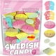 thumbnail image 1 of Dulces Bubs Mix Sueco 1kg 6 Sabores Vegano Sin Gelatina, 1 of 3
