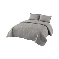 Tf - Cubrecama Super King Quilt Reversible Elegante