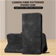 thumbnail image 5 of Funda Flip Premium Fibra de Carbono para Google Pixel 9A con Soporte y Cierre Negro, 5 of 6