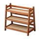 thumbnail image 5 of Soporte para jarabe de café, organizador de estación de café, almacenamiento de condimentos, estante de mostrador de cocina de 3 niveles, soporte para Marrón, 5 of 5