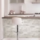 thumbnail image 3 of Papel tapiz NuWallpaper Loft Brick autoadherible blanco, 3 of 7