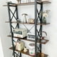 thumbnail image 5 of Estante de Metal y Madera 5 Niveles 120x28.5x182 cm Nogal Oscuro, 5 of 8