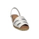 thumbnail image 4 of Sandalia Cuero Charmiane Blanco Plata, 4 of 5