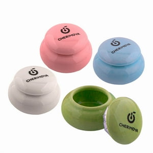 Dappen De Cerámica Cherimoya Vaso Para Acrílicos