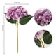 thumbnail image 4 of Hortensia Morada Con Flores Artificiales 6 Unidades Con Tallos, 4 of 7