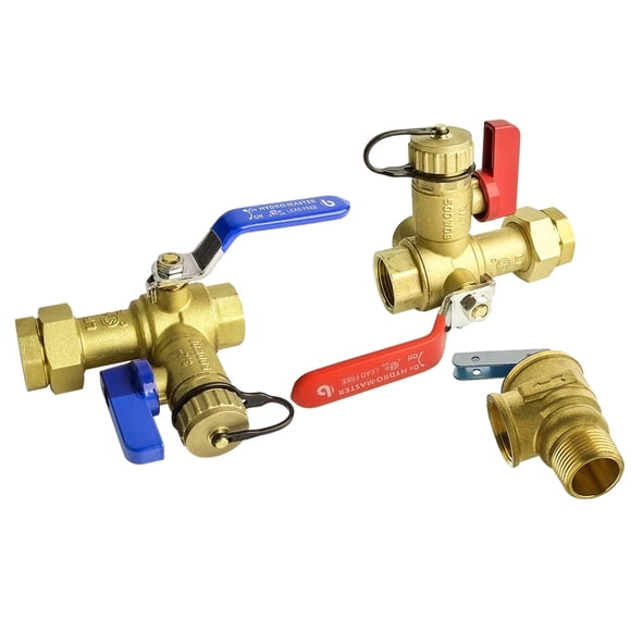 Kit de válvulas de servicio para calentadores de agua sin tanque HYDRO MASTER