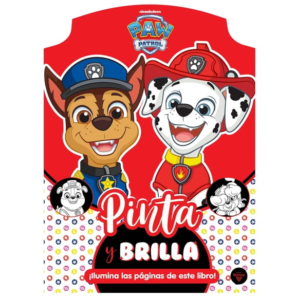 Libro pintar troquelado 40 pag paw patrol