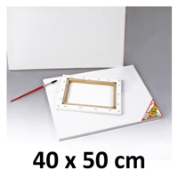 Bastidor Madera Lienzo Tela Algodón 40X50 Cm Cn1004 Foska